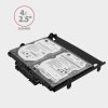 AXAGON RHD-435 Ramka metalowa do montażu 4x 2.5 HDD (2x 2.5 HDD/SSD & 1x 3.5 HDD) w pozycji 5.25 Czarna